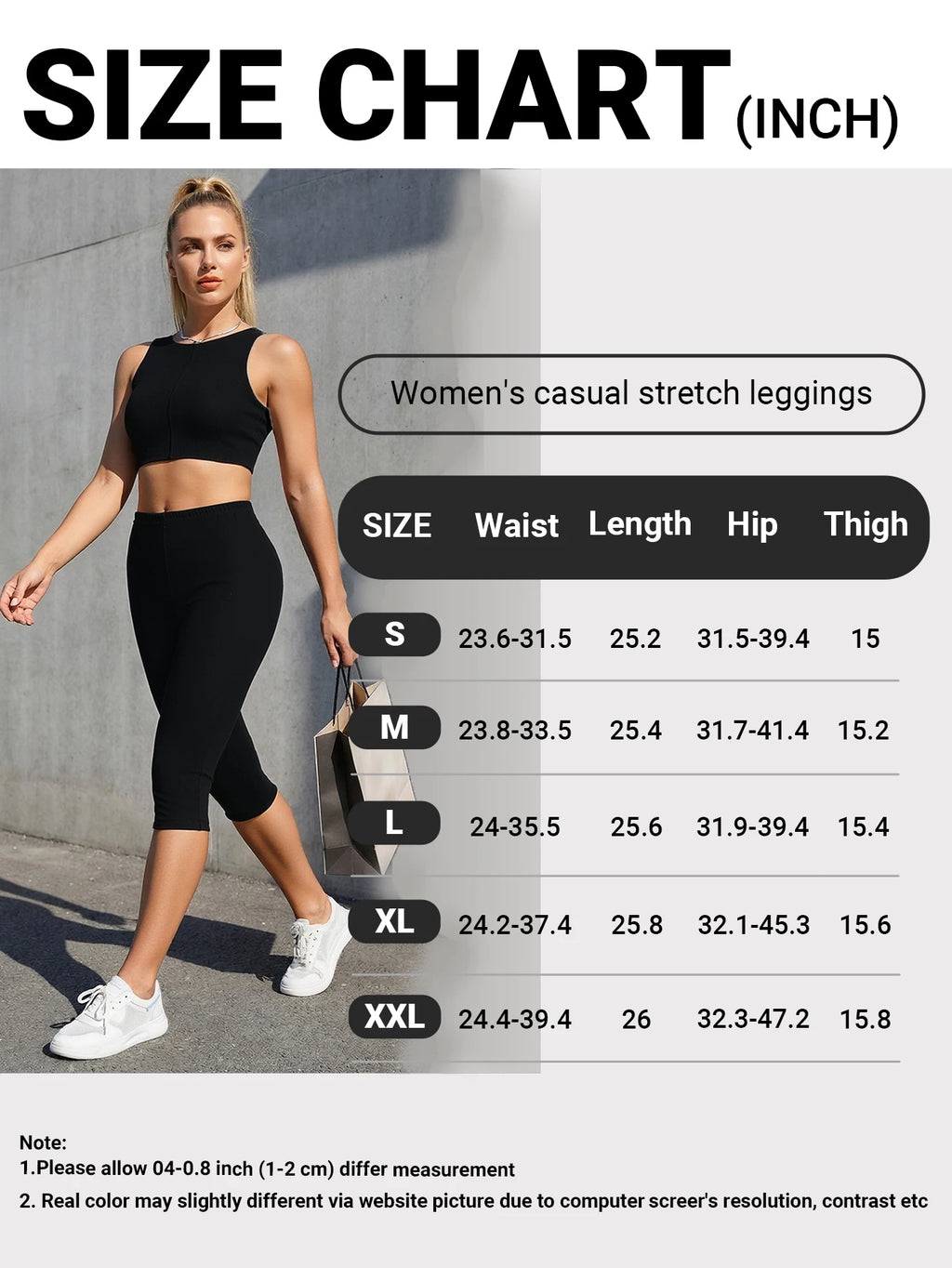 New Black Openwork Mesh Capris Leggings Stretchy Breathable Soft Sports Fitness Pants Everyday Wear Stylish Casual Tights