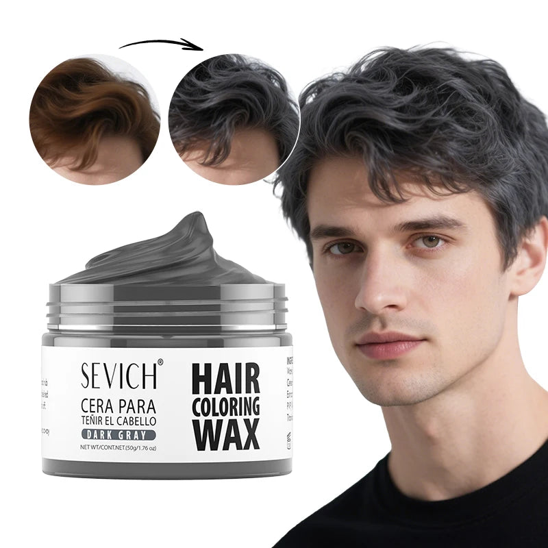SEVICH 13 Colors Fashion One-Time Hair Color Wax Styling Temporary Dye Cream Gel Diy Mud Pomade For Beards Eyebrow Easy To Wash