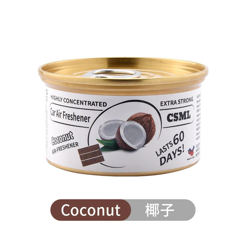Best-selling Wooden Block Canned Car Aromatherapy Fragrance Paste Deodorizing Air Freshener High-end Solid Perfume