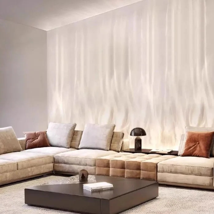 3D dynamic water ripple wall washing atmosphere pattern room background decoration LED projection light