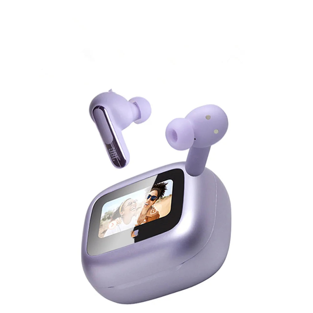 9H High-definition Explosion-proof Soft Film For JBL LIVE BEAM 3/LIVE BUDS3 LCD Screen Intelligent Bluetooth Earphone Film