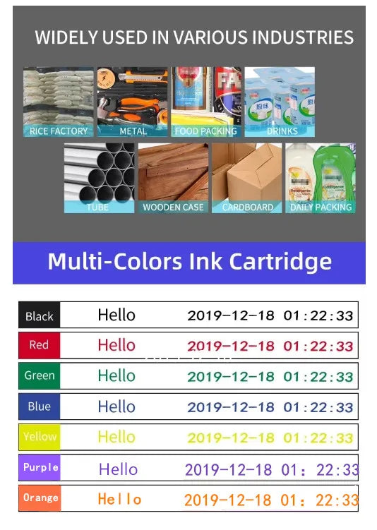 Wholesale‑Price Portable Handheld Inkjet Printer Easy‑Operation New for Numbering Date Coding Labels Cards