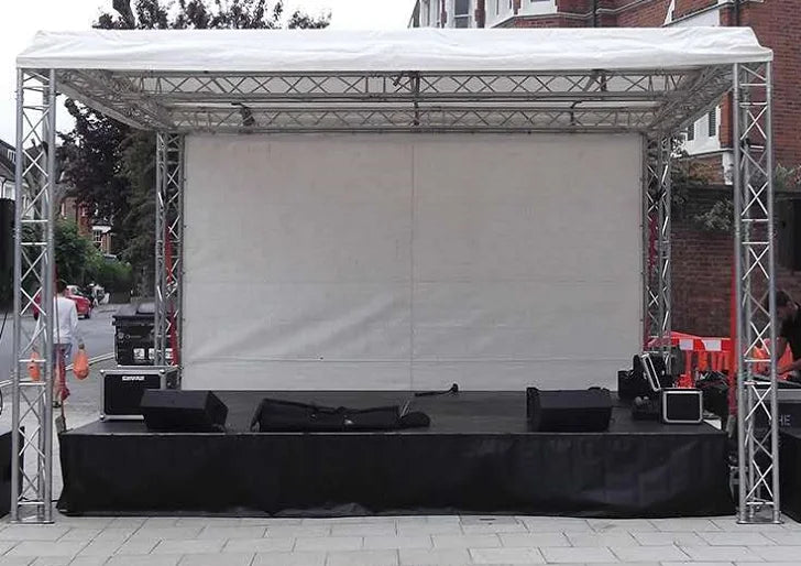 【Direct Factory Sale】Quick Install Small Lighting Booth With Stage For Sale