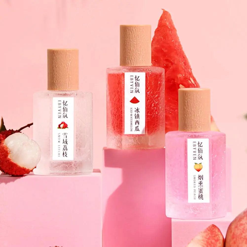 Natural Fruity Unisex Fragrance Sweet Watermelon Peach Litchi Eau De Toilette Fresh Charming Refreshing Women Scent Body Spray