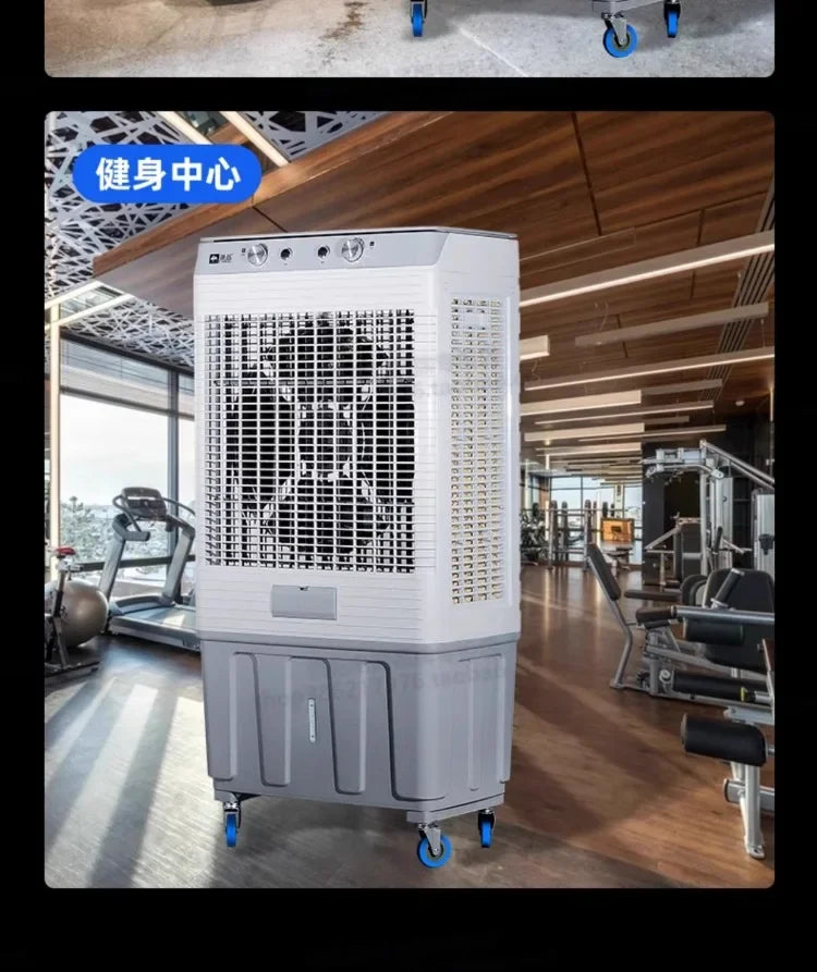 220V Portable Camel Industrial Air Cooler for Factory Workshop Commercial Use Cooling Fan with Water Curtain Air Conditioning