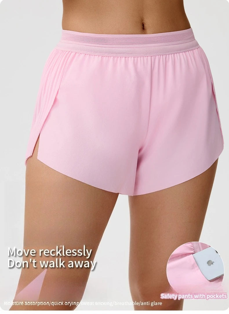 Womens Tennis Golf Skort Built‑in Liner Shorts Two‑Piece Look Sports Skirt Yoga Running Fitness Gym Workout Outdoor Short Skirt