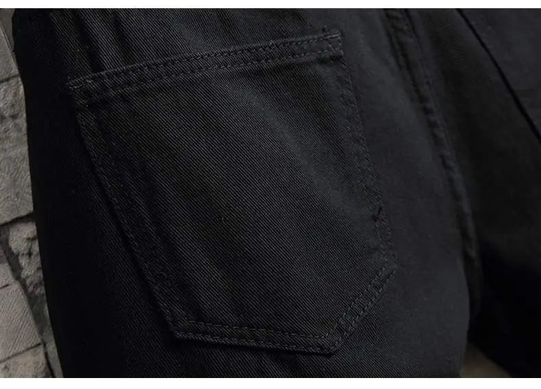 Men's Denim Shorts 2025 Summer Y2k Streetwear Ripped Casual Denim Knee Length Solid Jeans Shorts White New Classic Jeans Shorts