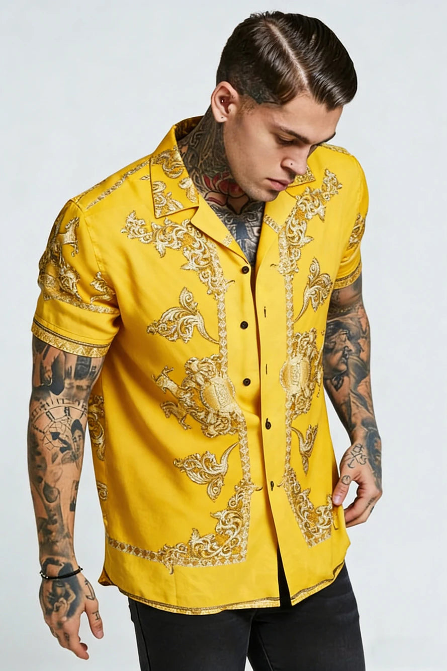 2026 New Men's 3D Printed Short Sleeve Shirt Comfortable Fabric Art Enthusiast Clothing New Series Top designer shirt for You