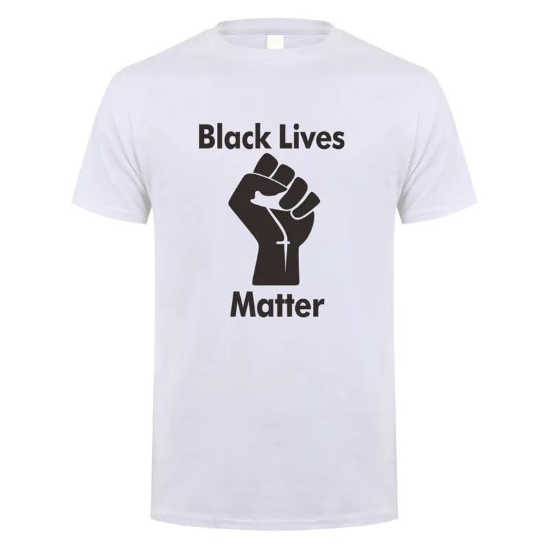 Black Lives Matter T Shirt Short Sleeve Cotton BLM T-shirt Black Life Matter Tshirt Men Unisex 14 STYLES Clothing XS-5XL