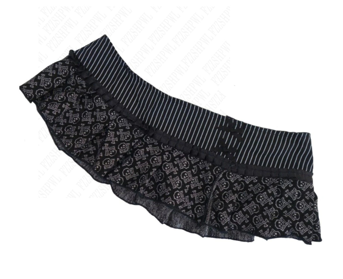 Y2k Retro and Artistic Forest-Style Hot Girl Short Skirt, Slimming Ruffled Skirt, Sexy Low-Waisted Pleated Skirt for Women Emo