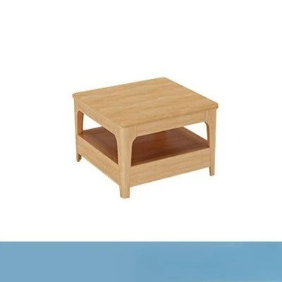 All solid wood sofa Nordic living room coffee table combination