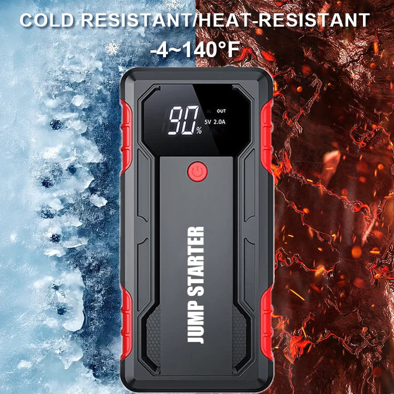 Portable Auto Jump Starter Power Bank Starting Device For 12V Emergency Car Battery Booster Starter Charger