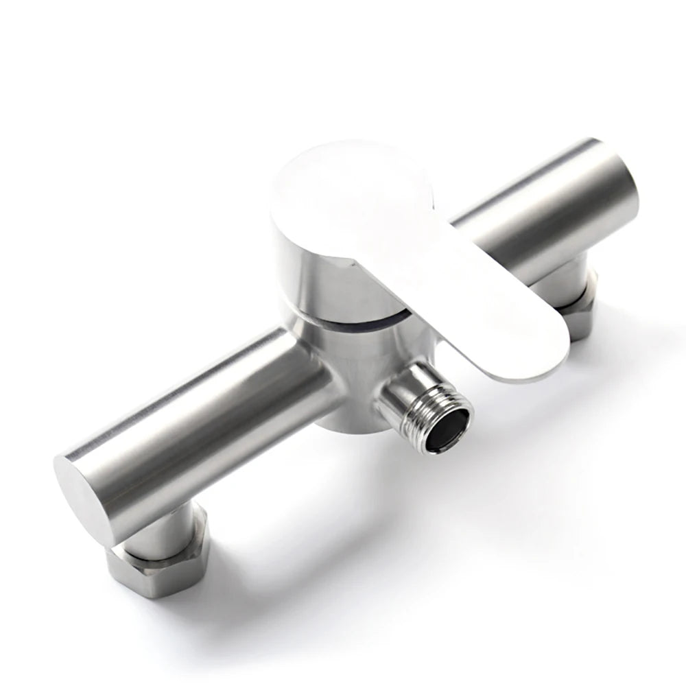 Shower Faucet Stainless Steel Hot Cold Water Tap Thermostatic Mixer Bathtub Wall bathroom Accessories Complete Cabin Systems