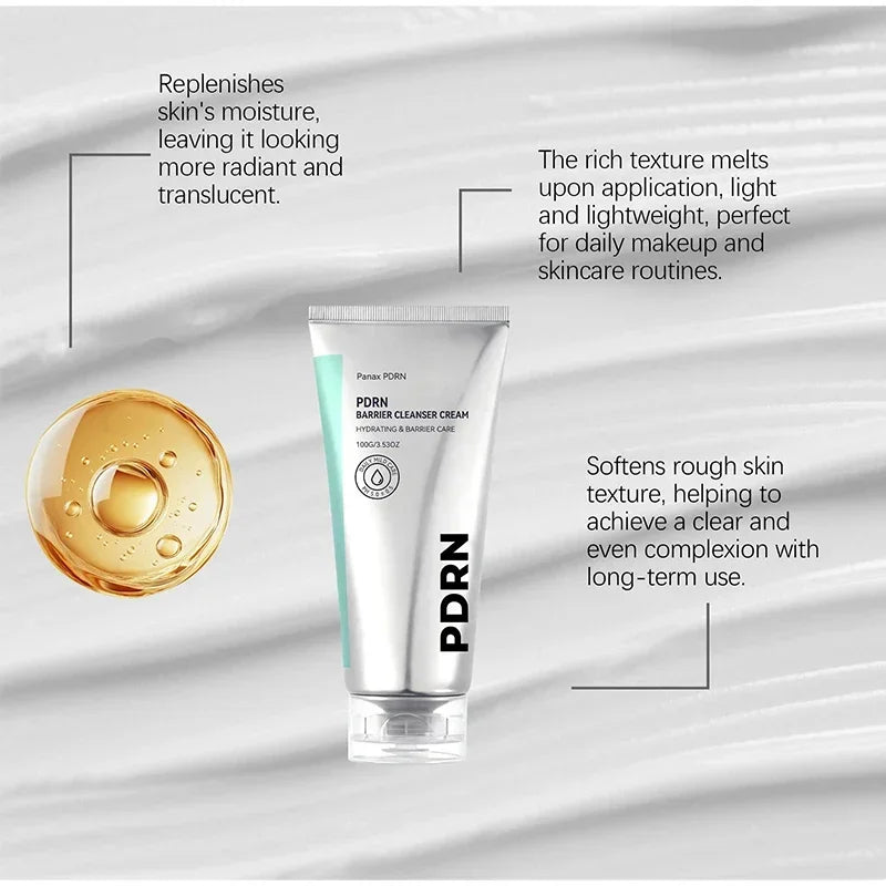 PDRN Skincare Set Ampoule Serum Cica Peptide Essence Deep Moisturizing Capsule Cream Repair Barriers Nourish The Skin Face Cream