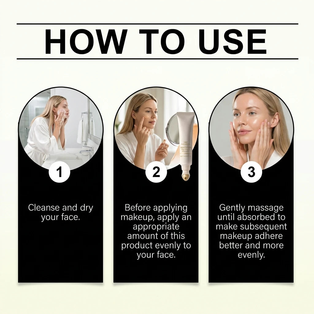 Softening Makeup Primer - Natural, Lightweight, Hydrating and Smoothing for Daily Base Application on All Skin Types