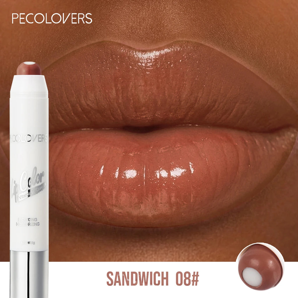 Lipstick - Long-Lasting Lip Tint, Ideal For Everyday Wear, Brown And Red, Lip Cosmetic