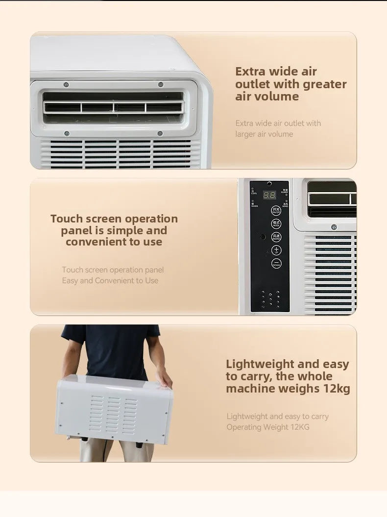 Superior High-value Portable Mobile Air Conditioner Dual-mode All-in-one Machine Camping Tent Small Air Conditioner