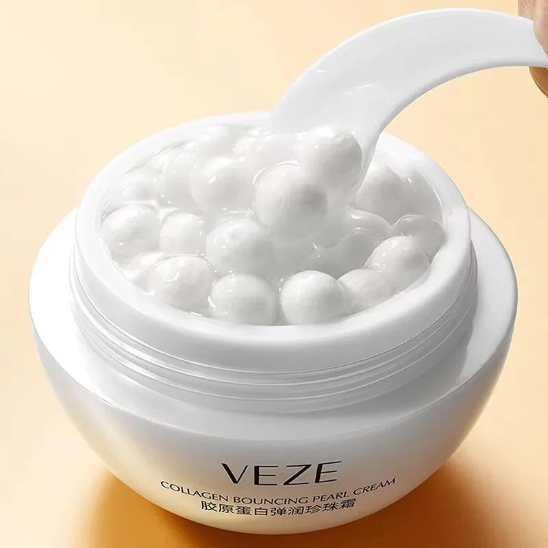 Collagen Pearl Filling Brighten Facial Cream Lifting Firming Moisturizing Korean Cream Face Cream Skin Care For Women Products