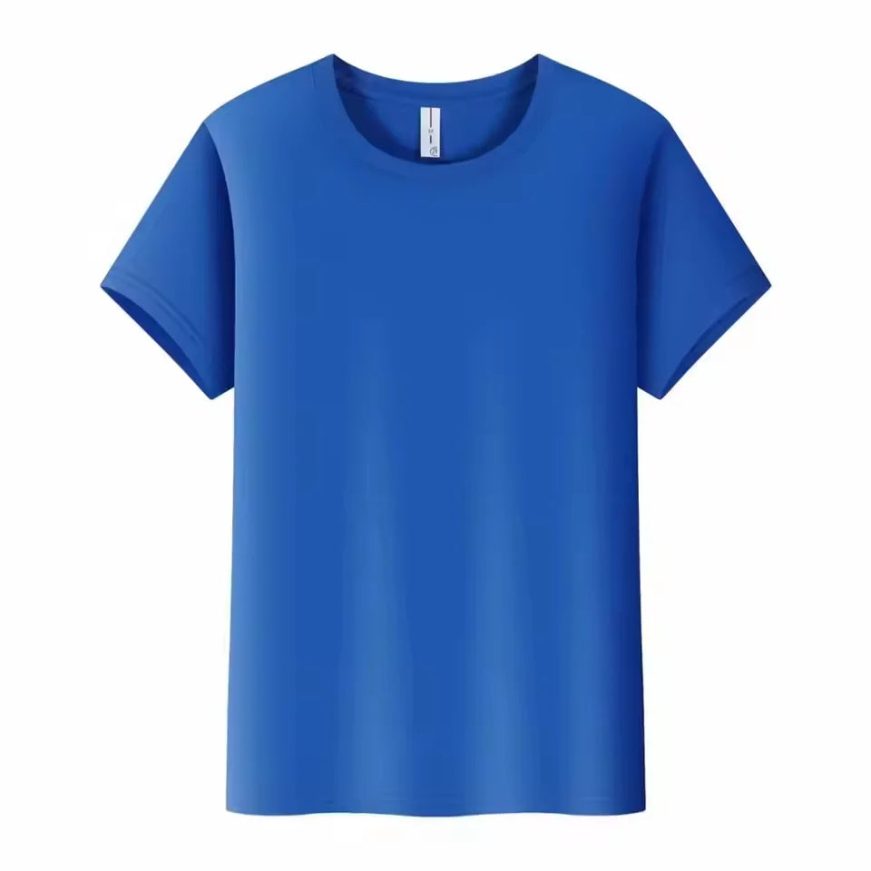 Design/Customize Logo Cotton T-shirt Men's and Women's Short Sleeved Shirt DIY Personalized Logo Team Advertising Top