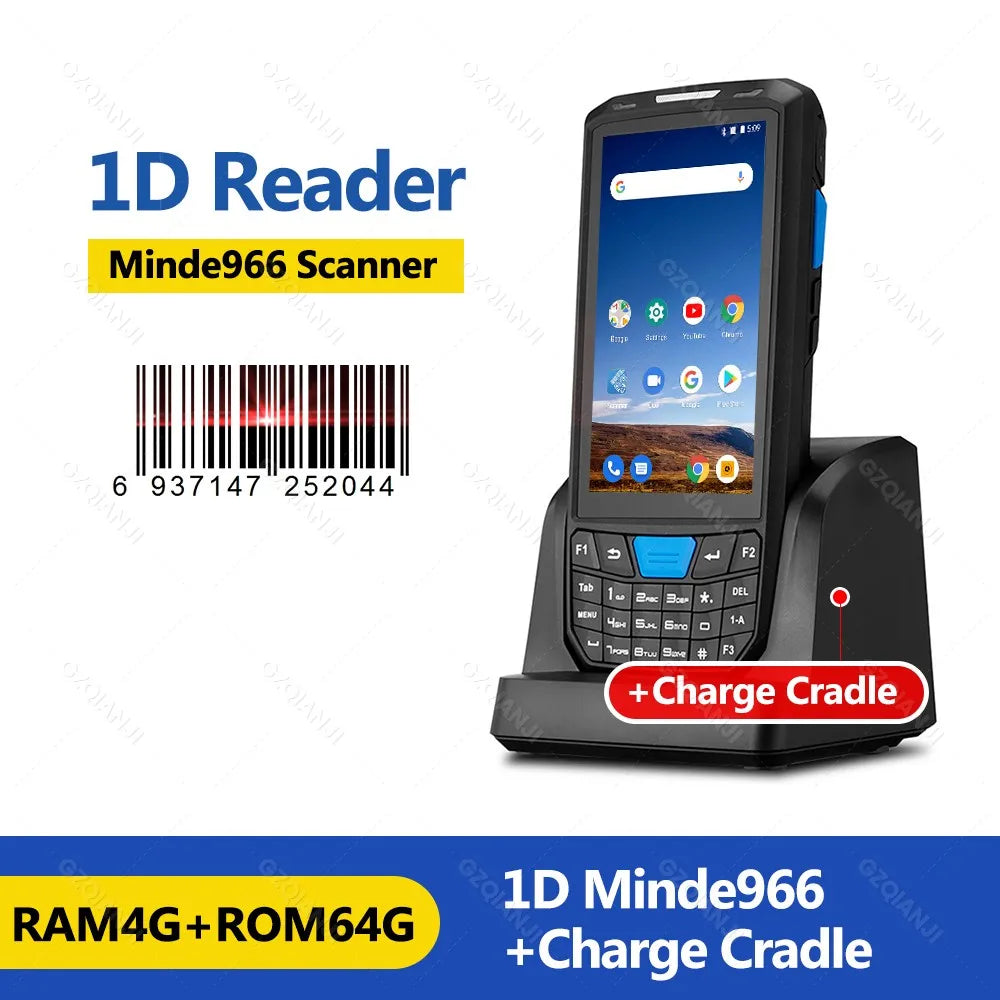 Android 13 PDA Rugged Handheld Terminal PDA Data Collector Honeywell 1D 2D QR Barcode Scanner Inventory Wireless 4G GPS POS PDA