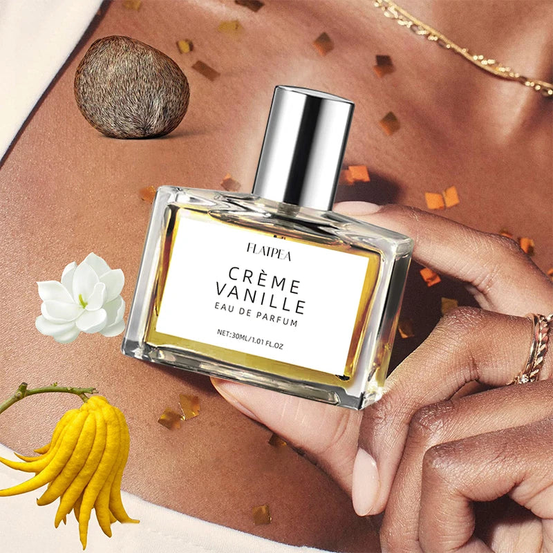 France Gourmet Fragrance Vanilla Cream Perfume Spray Unisex Passion Vanilla Eau De Parfum Irresistible Temptation Charm Perfume