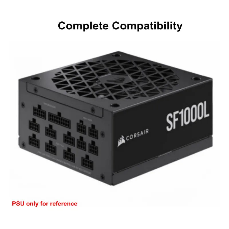 Corsair SF850L SF1000L Modular Power Supply Cable Motherboard ATX 24Pin CPU 8Pin EPS 4+4 Pin GPU 8Pin PCIE 6+2 Pin Cables