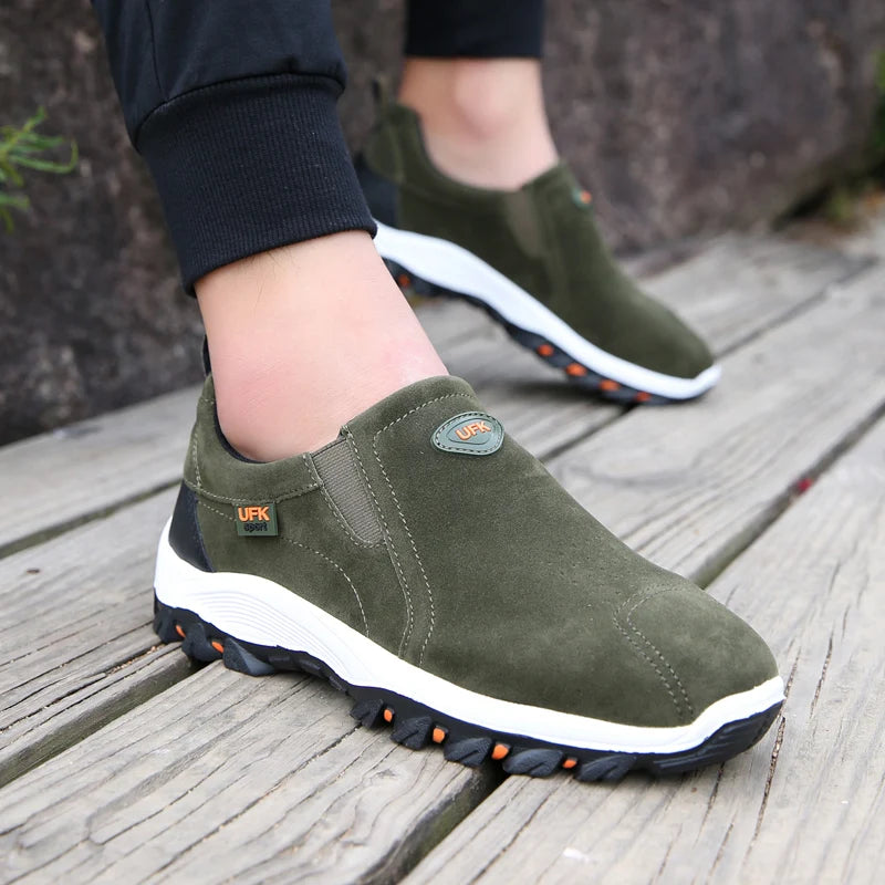 2023 New Casual Shoes Men's Sneakers Fashion Outdoor Walking Loafers Comfortable Shoes Men's Shoes Lightweight Plus Size 50
