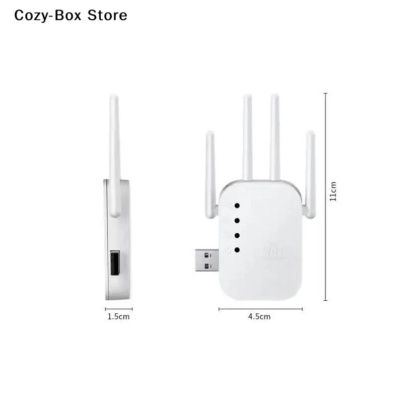 [ZY]WALRAM 300Mbps Wireless WiFi Repeater 2.4G Signal Router 802.11N Long Range Wireless WiFi Extender Amplifier WIFI Booster
