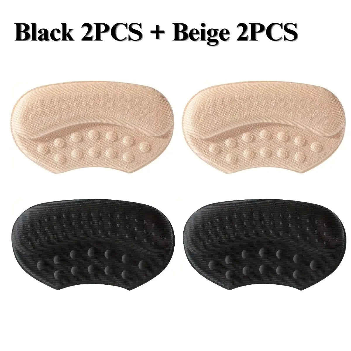 2/4PCS Soft Heel Grips for High Heels Anti-Chafing Cushion Pads Pain Relief Comfortable Shoe Inserts Heel Protectors