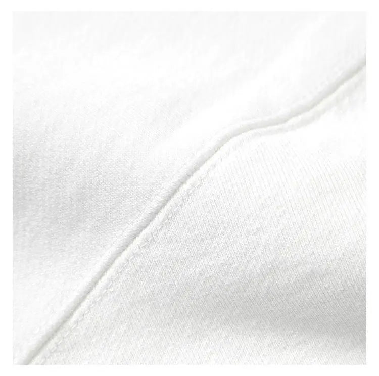 Winter 380g Thicken Warm Undershirt Casual Unisex 100%Cotton T-Shirt Loose Fit and Casual Brushed Fleece Pure Color Sweatshirt