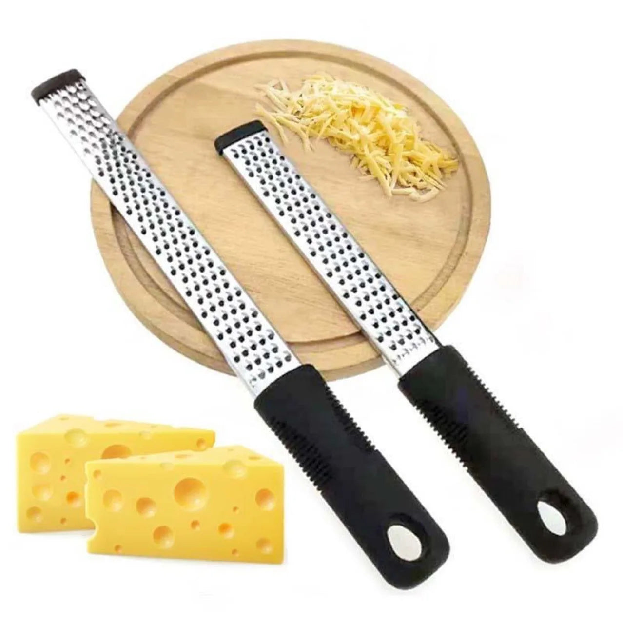 2PCS Multi-functional Cheese Grater Ginger Lemon Zester Chocolate Chopper Fruit Peeler Planer Vegetables Cutter Kitchen Gadgets