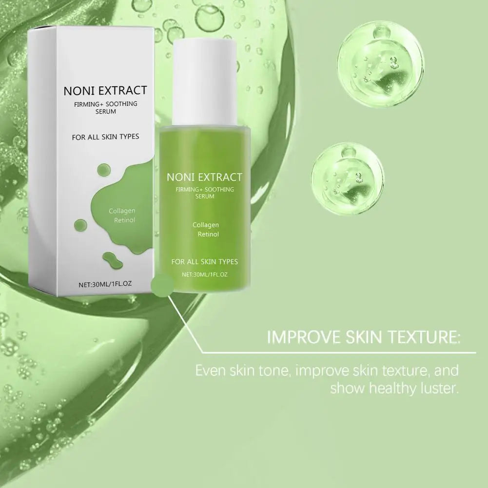 30ml Noni Fruit Face Serum Hydrating Moisturizing Fade Fine Lines Collagen Retinol Serum for Firming Anti-Aging Skincare ﻿