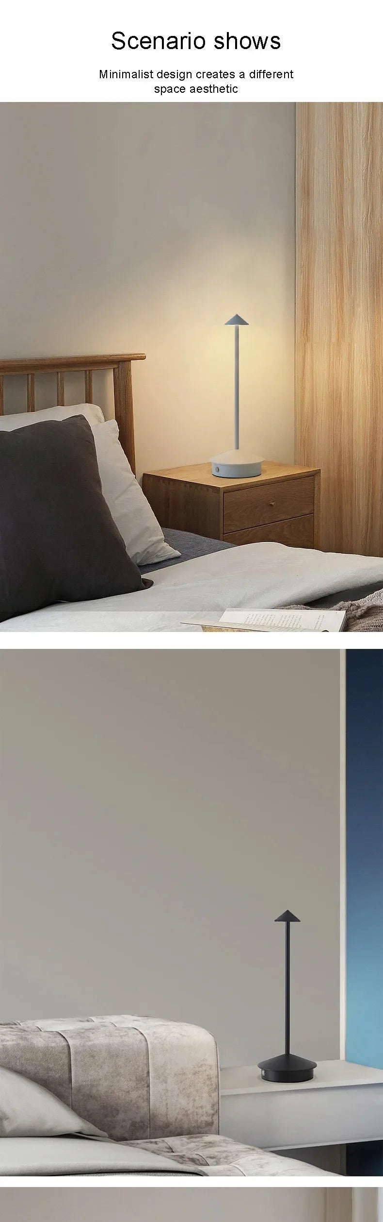Creative Dining Touch Led Hotel Bar Coffee Pina pro Table Lamp Rechargeable Table Lamp Lampada Da Tavolo Decorative Desk Lamp