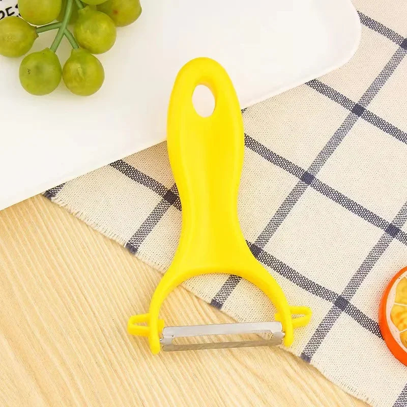 Kitchen Gadgets Accessories 2Pcs/lot Vegetable Fruit Ceramic Peeler Cooking Tools Potato Peelers Ceramic Peeler (Color Random)