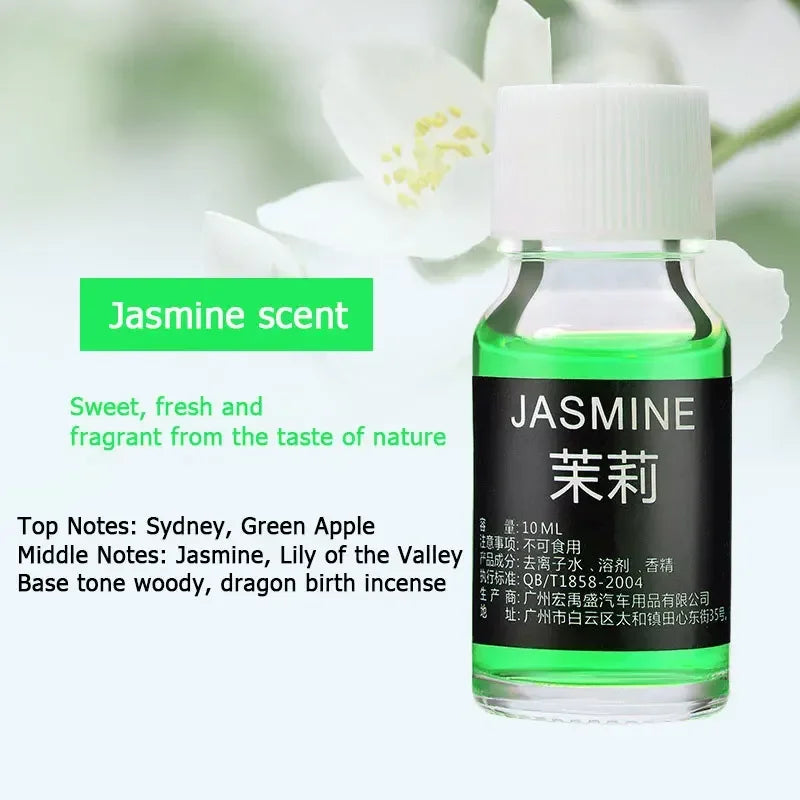 10ml Car Air Fresheners Perfume Refill Car Air Vent Perfume Replenishment Essential Oil Aroma Diffuser Fragrance Humidifier
