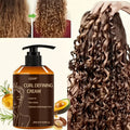 GSWP Moroccan Argan Oil Curl Cream, Bouncy Voluminous Curls, Rich Moisture Long Last Shaping Anti Humidity Frizz.280ML