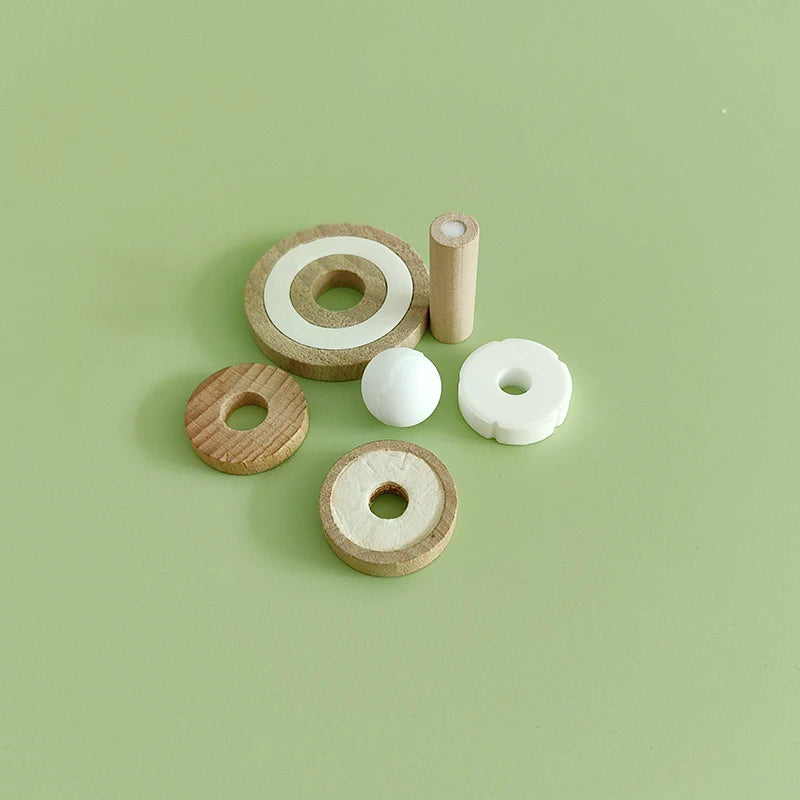 No Smell 2/6pcs Car Perfume Replacement Wood and PE Solid Perfume Drop Essential Oils Suitable For Many Car Air Freshener