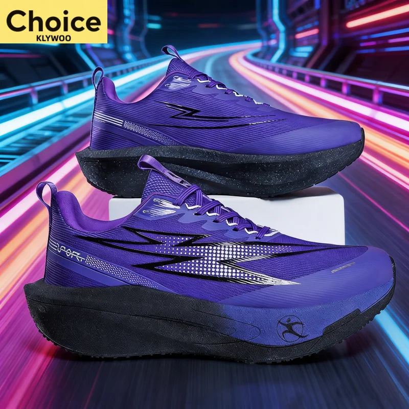Running Shoes Carbon Board Speciality Marathon Men Sports Tenis Breathable Lightweight Womens Comfortable Nonskid Brand Sneakers - Beauty