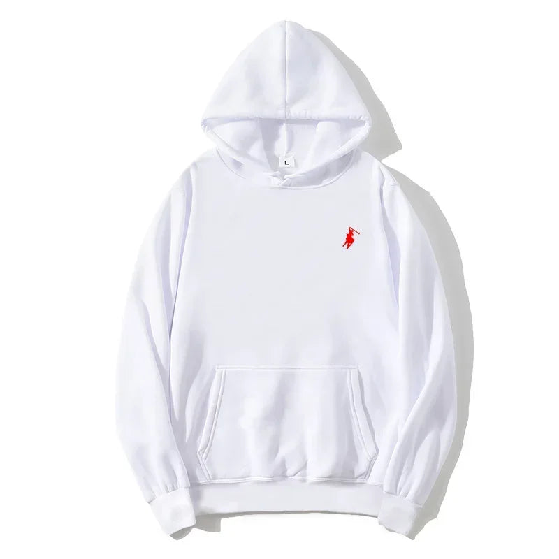 Fashionable printed outdoor sports sweatshirt with hood design, comfortable casual jacket