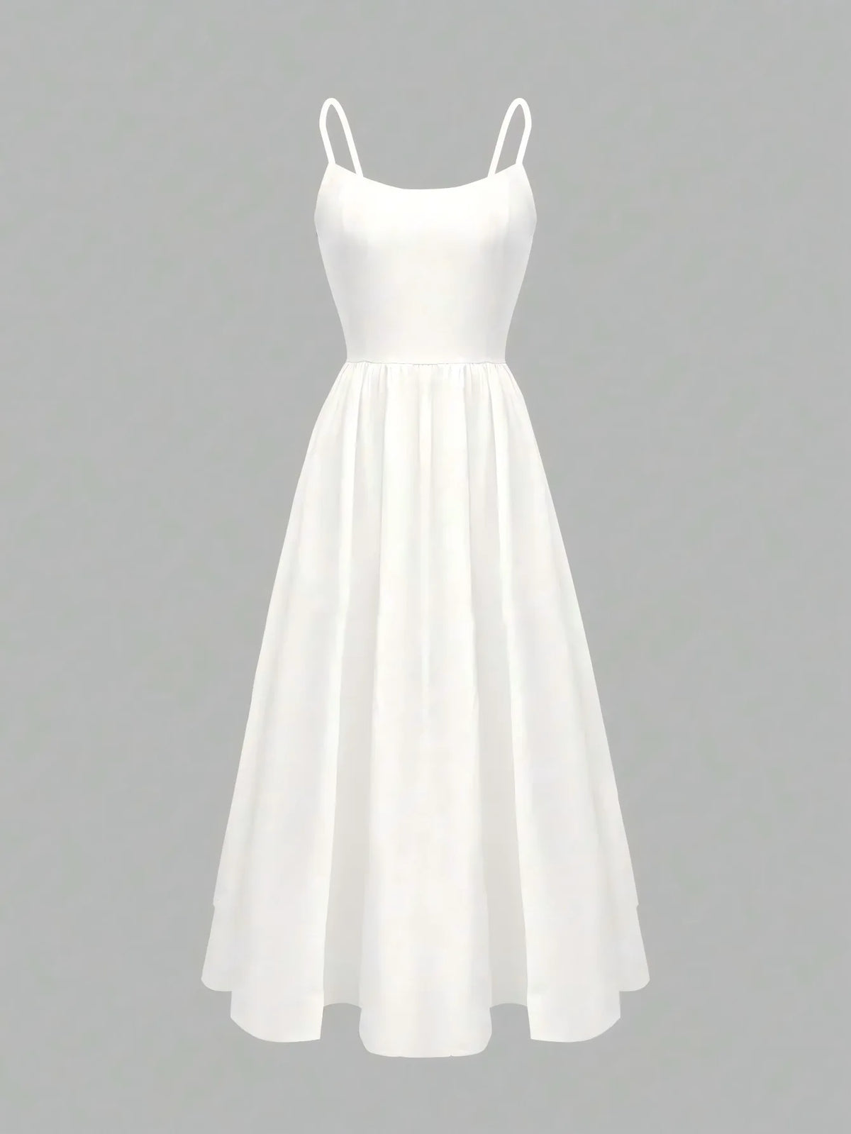 High Waist A-Line Dress Elegant Vacation Style Women's Gown Strapless Slimming Skirt Casual Leisure Fashion plus Size