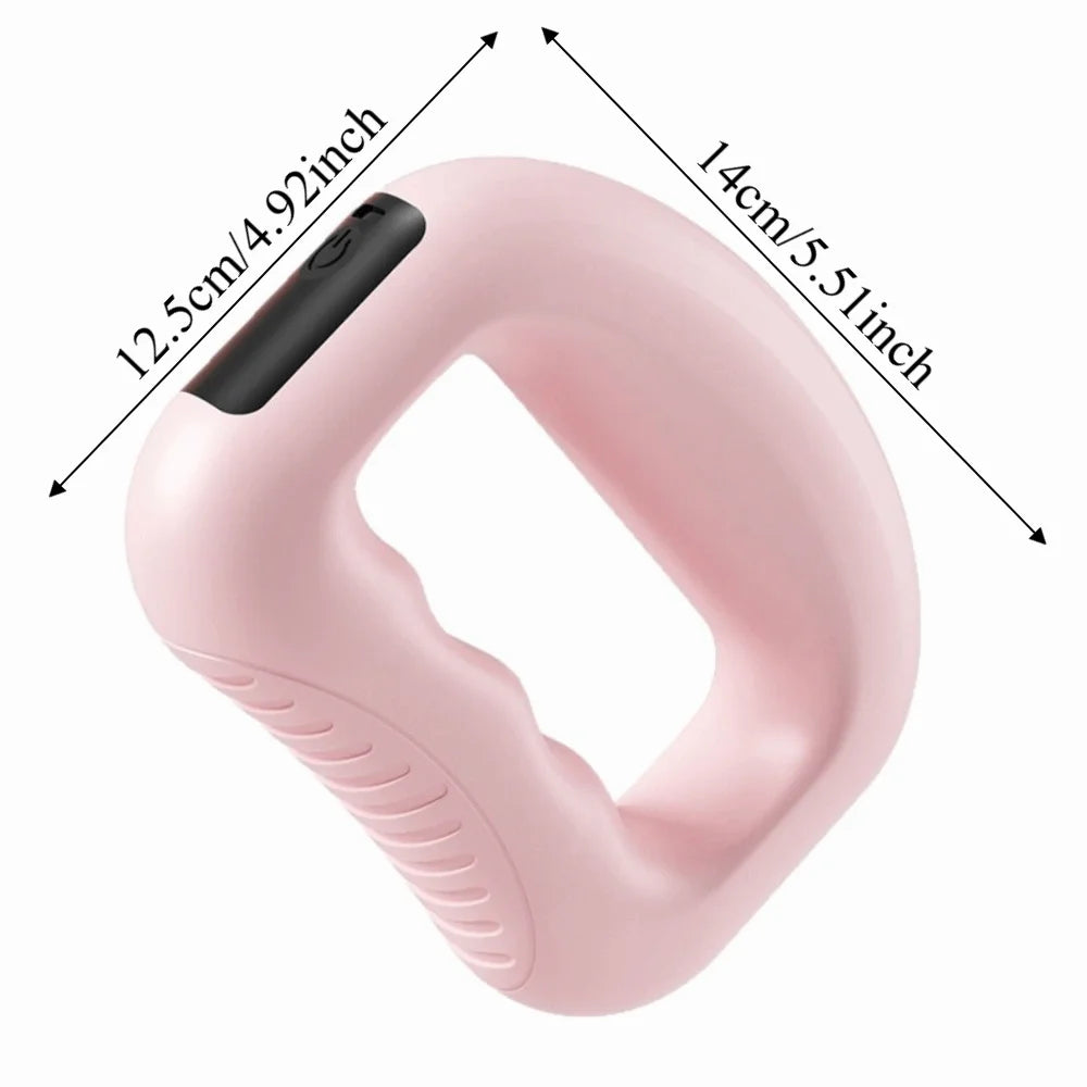 Ergonomic Electric Fascia Massage Ring 5 Adjustable Speed Fat Burning Electric Body Slimming Machine Compact Size with Belt
