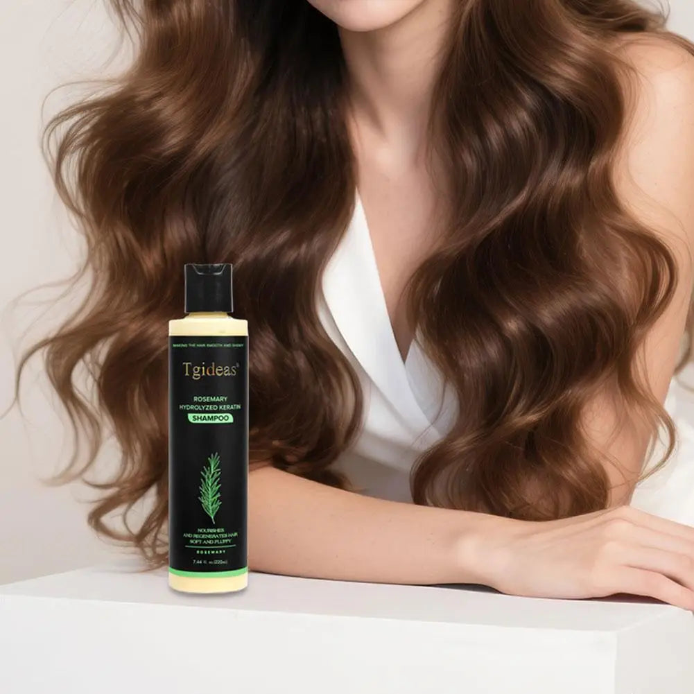 Tigdeas Rosemary Hair Shampoo Volumizing and Thickening Strengthening Oil Control Nourishes Repairs Hair Nourishing Shampoo
