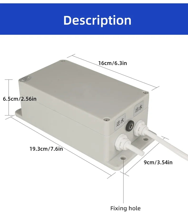 12V Automatic Water Suction Pump 1.5L/min Electric Water Pump for Caravan Motorhome Boat Galley Kitchen Faucet Water Supply
