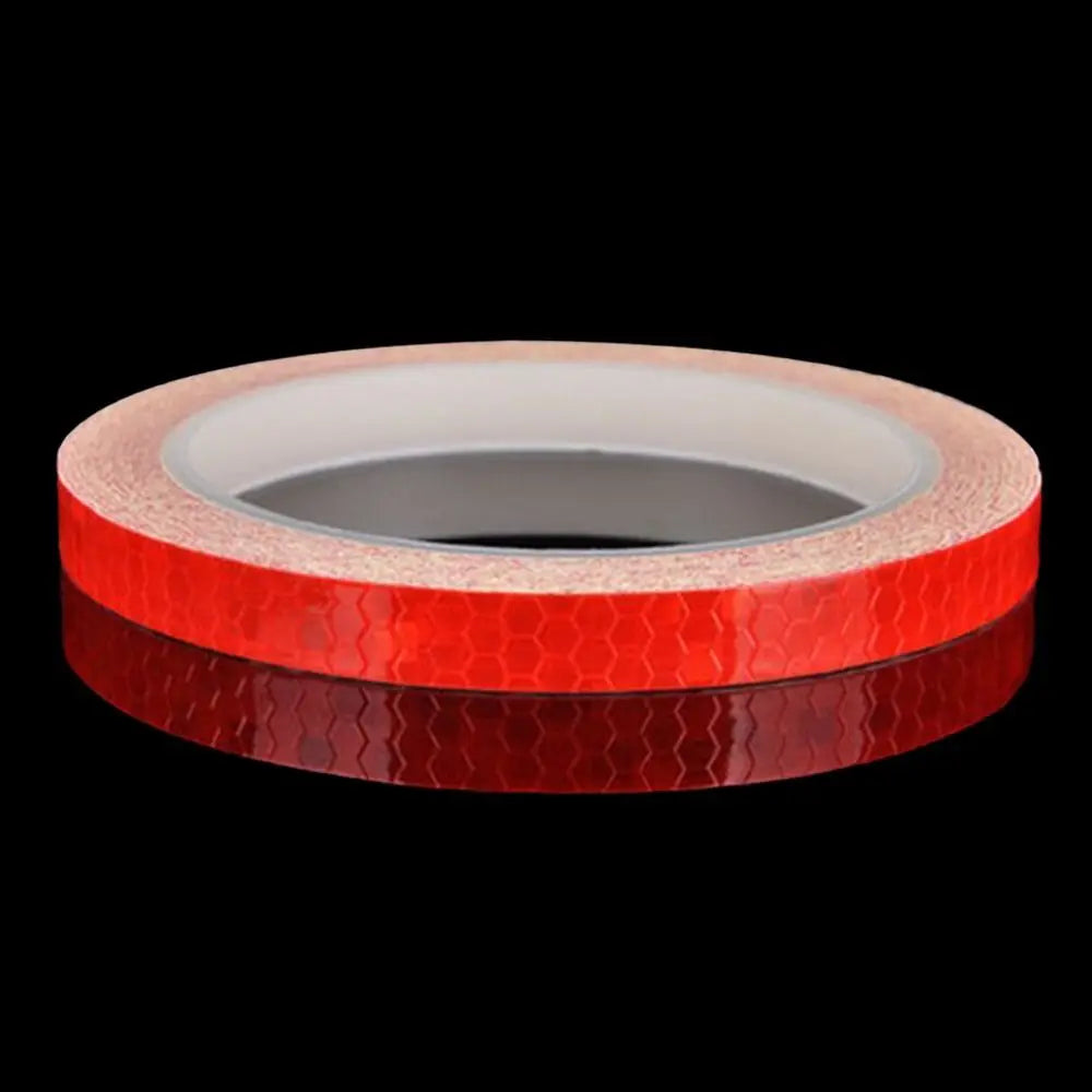 Safety Reflective Stickers Motorcycle Reflective Film Tape For Cycling Warning Strip Bicycle Wheel Decor Bike Reflective Tape