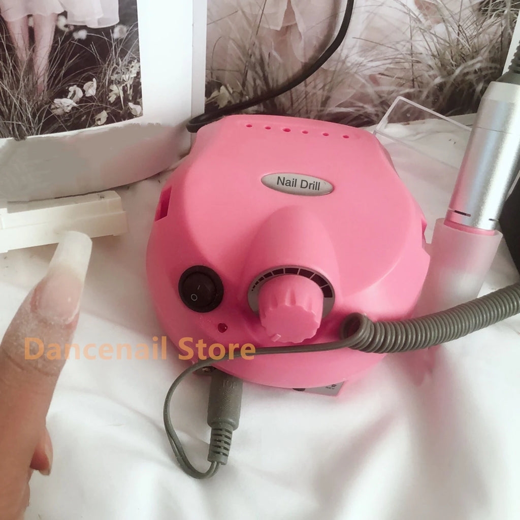Professional Nail Drill Electric Machine File Grinder Acrylic Nails 35000RPM Home Salon Polisher Manicure Pedicure Remove Buffer