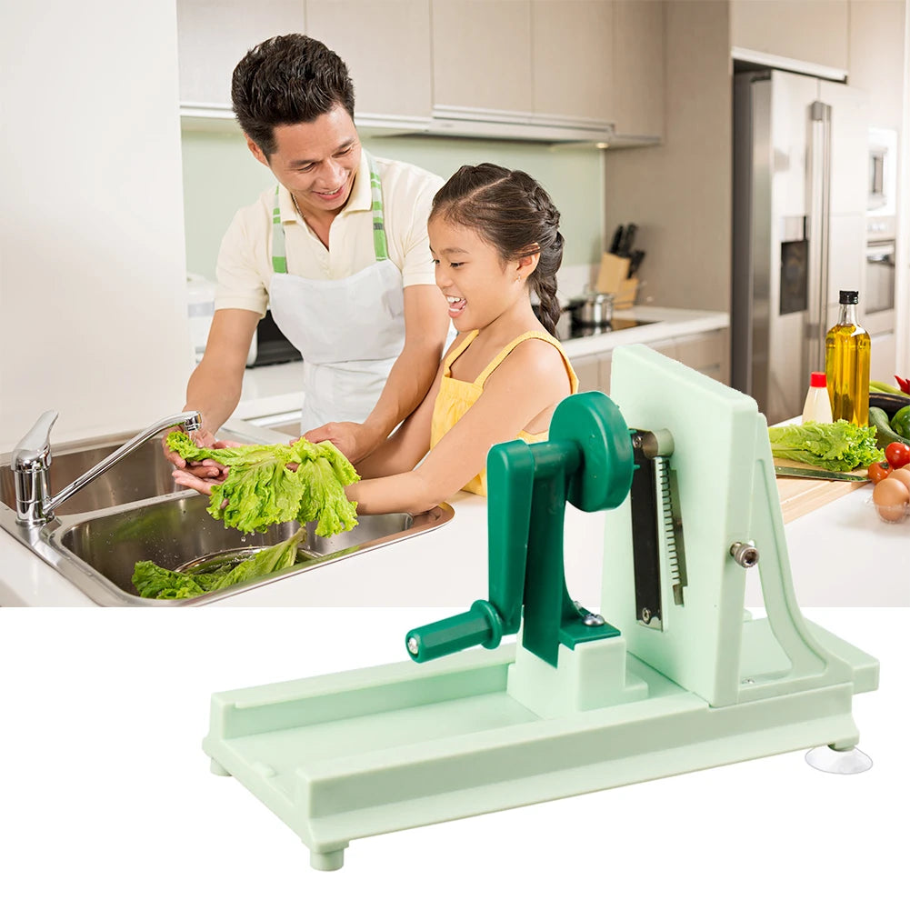 Manual Vegetable Spiral Slicer Multifunctional Vegetable Cutter Kitchen Tools Heavy Duty Veggie Spiralizer Kitchen Gadgets Tools