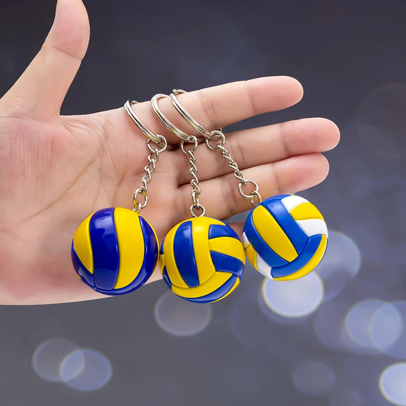 PVC Volleyball Keychain - Business Gifts Beach Volleyball Ornaments
