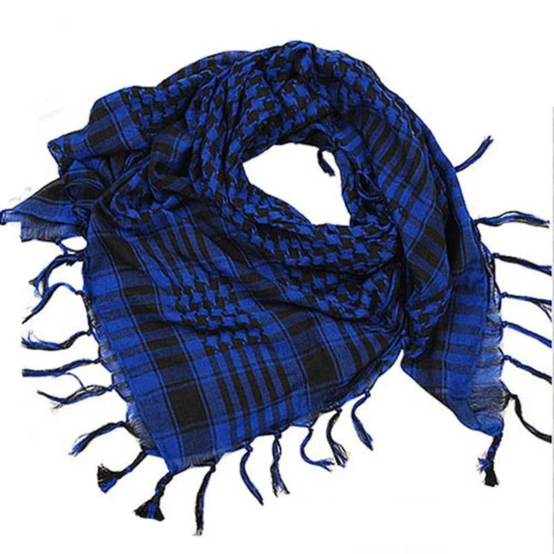 Summer Women Tactical Arab Scarf Men Fashion Lightweight Hijab Scarf Spring Army Plaid Head Scarf Keep Warm New Hot Sale