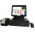 Classical Style Cheap Price Cash Register Single Dual Screen Touch POS System
