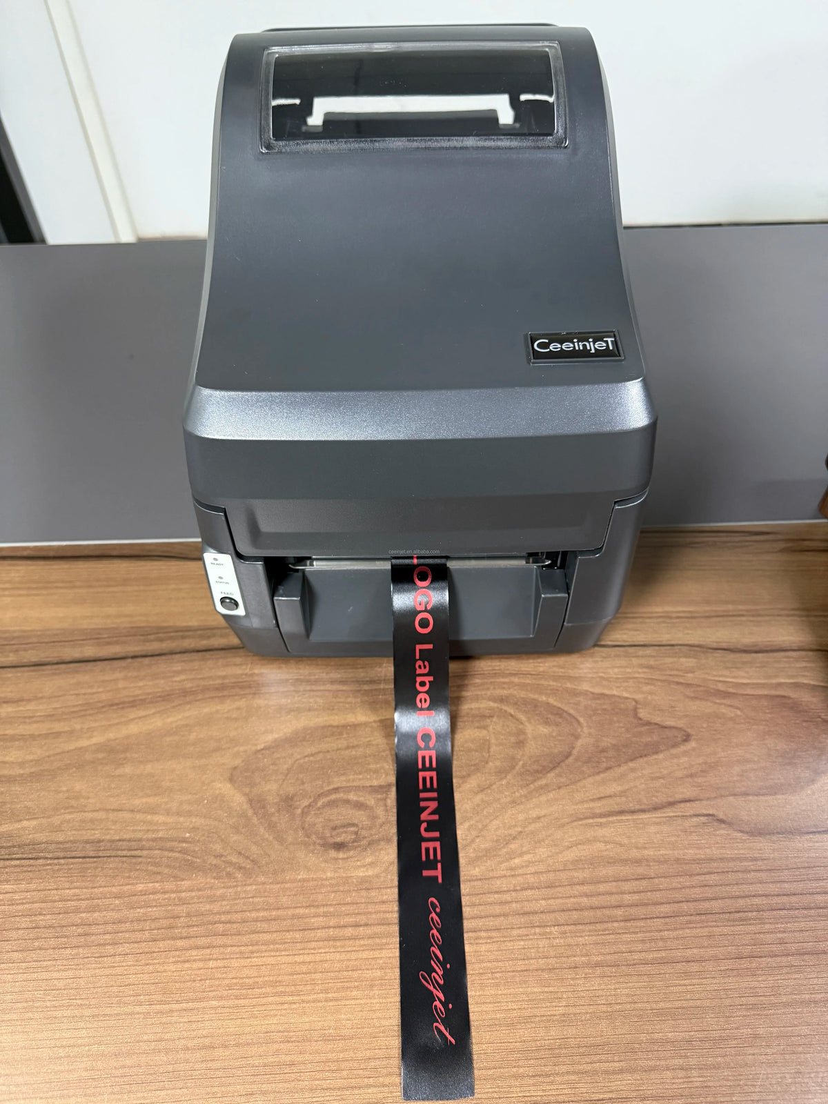 Commercial Automatic Digital Mini Satin Ribbon Printer Machine 203dpi Waterproof Label Home School Cloth Name Tag Gift